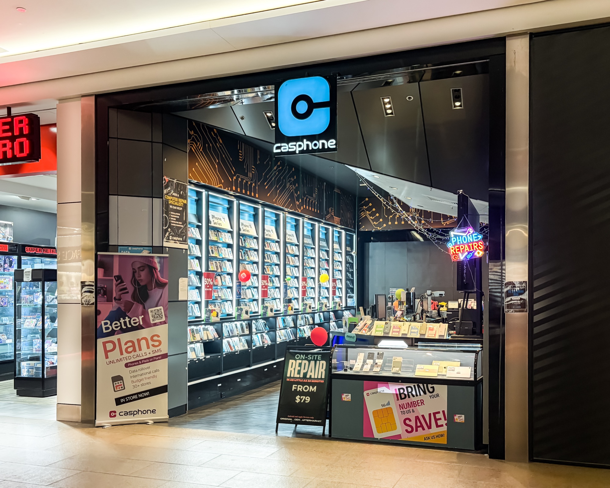 Casphone Garden City Shop store